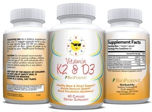 Vitamin K2 & D3 - Image 2