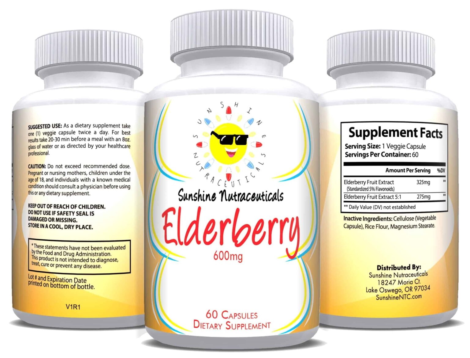 Elderberry 600 mg