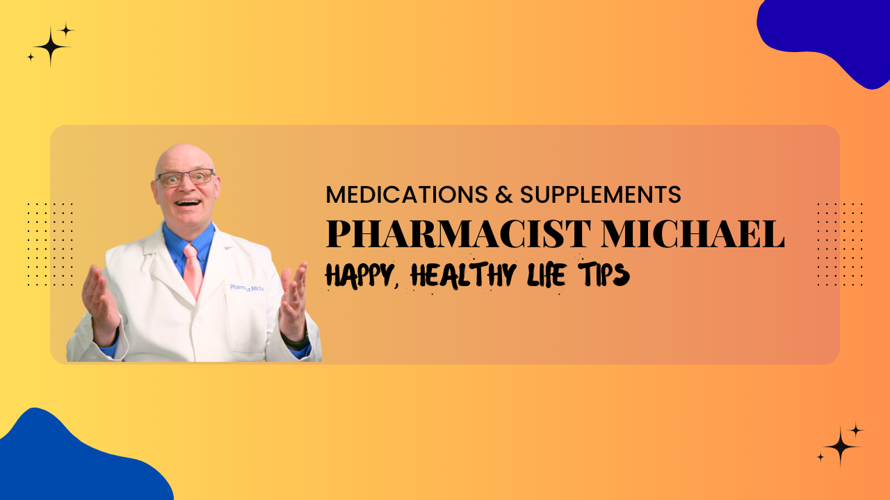 Pharmacist Michael YouTube Channel Art